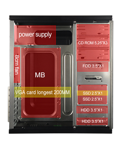 Funda de ordenador de escritorio para pc, hardware de oficina, todo en uno, nuevo diseño, Torre completa, ATX - Product Image 5
