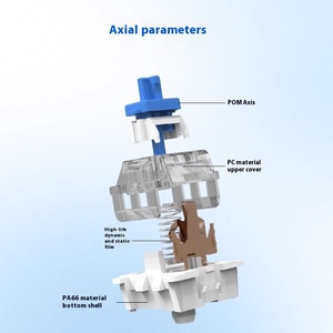 Wholesale RK Customizable Linear Tactile <strong>Switches</strong> Hot-Swappable Replacement Customized <strong>Switch</strong> for Mechanical Keyboard - Product Image 3