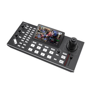 Conmutador de video con pantalla LCD FHD de 4 canales y 5 pulgadas, joystick 4D, control PTZ compatible con protocolo de control sobre IP para eventos deportivos - Product Image 2
