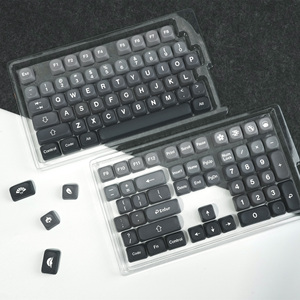 XVX Gray Gradient Dye sublimazione PBT Keycap Set 132-chiave personalizzata carina tastiera meccanica personalizzata - Product Image 6