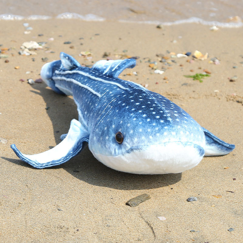 Tiburón ballena simulado azul-40 cm-130 g