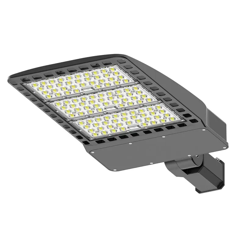 Più nuovo disegno commerciale parcheggio esterno impermeabile IP65 100w 200w 250w 300w strada ha condotto la luce scatola da scarpe luce di prezzo