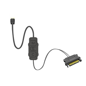 TISHRIC ARGB <strong>Controller</strong> 5V 3 Pin SATA Power Supply RGB Control Cable CPU Cooler Cooling PC <strong>Computer</strong> RGB Sync Cable-in - Product Image 1