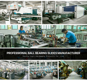 53 millimetri Telescopico Canale Macchine Heavy Duty Guida di Scorrimento del cuscinetto a sfere Cassetto Porta Scorrevole Guida di Scorrimento Del Cassetto - Product Image 6