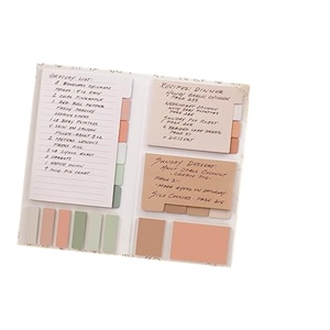 High-End Student Simple Ins Style N Times Self-Adhesive <strong>Memo</strong> Pad Creative Colorful <strong>Combination</strong> Sticky Notes - Product Image 2