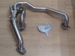 2003-2007 Subaru Impreza WRX 2.5L STI EJ20 TURBO GC8 GDA GDB için özel eşit uzunluk egzoz başlıkları - Product Image 2