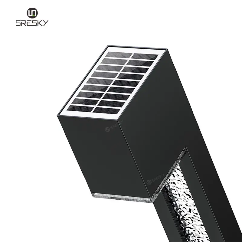 Luzes solares à prova d'água, design exclusivo, para áreas externas, jardim, lâmpadas solares