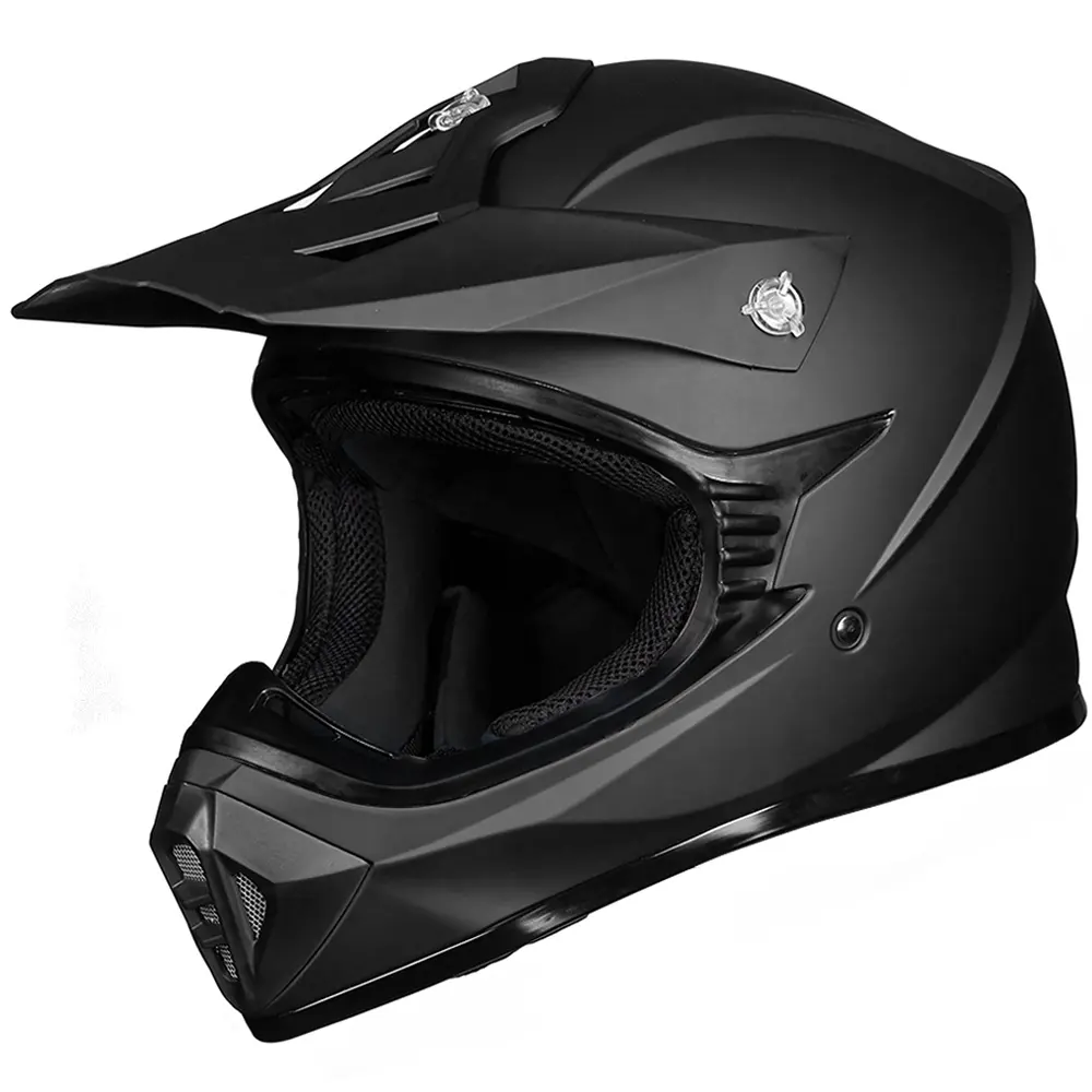 ILM Adult Dirt Bike Helme Motocross ATV Dirtbike BMX MX Offroad Vollgesichts-Motorrad helm, DOT Approved Model 128S