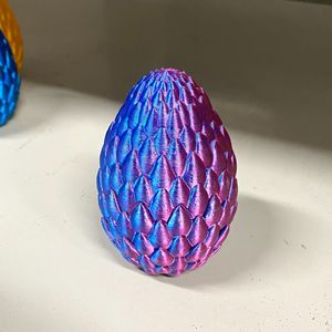 3D in thủy tinh đông lạnh Trung Quốc rồng trứng gian hàng Mô hình búp bê nổ với vảy rồng - Product Image 5