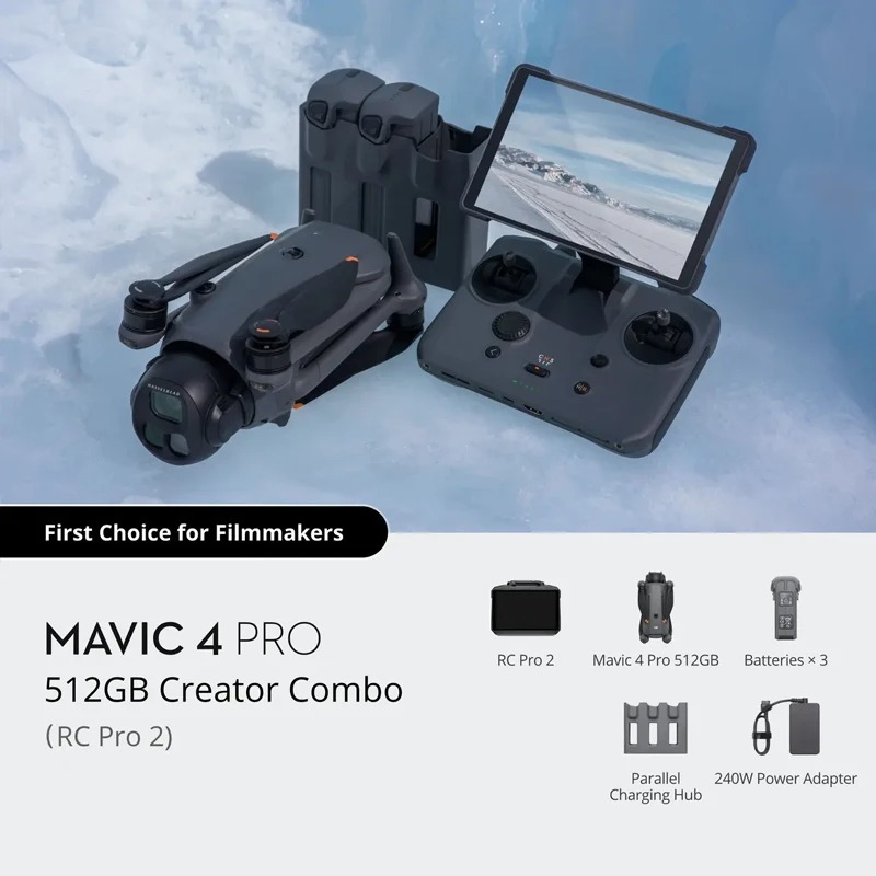 Mavic 4 PRO 512GB ชุด Fly More
