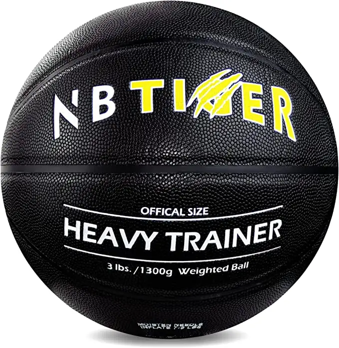 1.5Kg/1.3Kg/1.0Kg Berat 3lbs Bola Basket Komposit Dalam Ruangan Luar Ruangan Latihan Berat untuk Meningkatkan Penanganan Bola