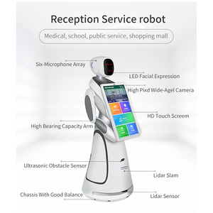 Humanoid Service Robot AI Chatgtp Voice Interactive Navigation Welcome <strong>Explanation</strong> Robot Programmable - Product Image 2