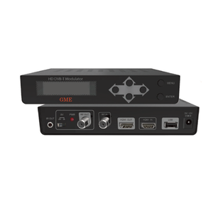 Ventas calientes de fábrica Codificador digital doméstico de canal de entrada único Qam HD HDMI a modulador RF DVB-T con ruta de retorno IR
