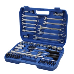 Araba oto tamir aracı kiti fabrikadan kişiselleştirilmiş Logo anahtarı 82 61 108 parça mat CRV lokma takımı seti - Product Image 3