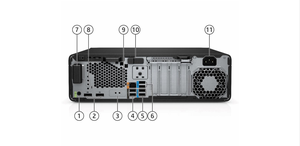 Z2G5 HP ใหม่ SFF เวิร์กสเตชัน HP Z2G5 Desktop พีซีรองรับการปรับแต่งเวิร์กสเตชันกราฟิกเวิร์กสเตชัน10th I3 I5คอมพิวเตอร์เดสก์ท็อป I7 HP - Product Image 2