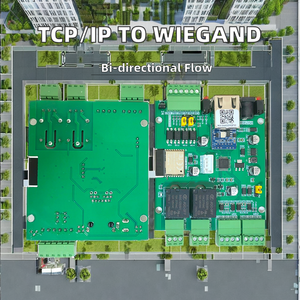 2チャンネルWiegand出力アクセス制御コンバータTCP/IPネットワーク2リレー制御BLE入力モバイルAPP OEMカスタマイズ可能 - Product Image 2
