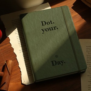 Dated Weekly Diary Planner Customizable Hardcover <strong>Notebook</strong> <strong>With</strong> <strong>Elastic</strong> Band 2026 Dot Your Day - Product Image 4