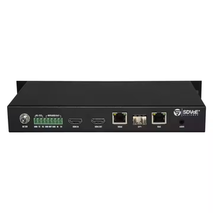 SDVoE Over IP 4K AV Über 10G IP SDVoE Transceiver Video Encoder & Decoder AV-Empfänger Sender für die Video verteilung - Product Image 4