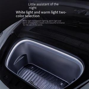 Yeni araba ön gövde Led ortam ışığı iç aydınlatma Tesla modeli Y Tesla modeli 3 ortam ışığı - Product Image 3