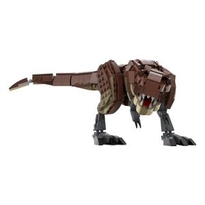 Funbuild ตัวต่อ MOC-102545ของเล่นไดโนเสาร์ไทรันนอซอรัสเร็กซ์มินิสเซลแบบทำมือประกอบของเล่นเพื่อการศึกษาสำหรับเด็ก - Product Image 2