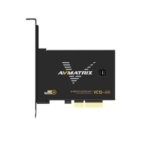 AVMATRIX-Tarjeta de captura de vídeo para juegos de PC y cámara, 4K, HDMI, PCIE, ordenador, plataforma de transmisión en directo