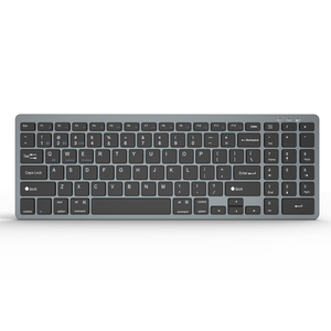 Ultra Thin 2.4G Wireless <strong>Keyboard</strong> with Bt Three-Mode Rechargeable <strong>Keyboard</strong>-in Stock - Product Image 2