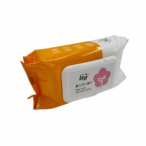 Ücretsiz örnek OEM marka özel toptan fabrika fiyat 72 levhalar özel etiket olmayan dokuma mendil bebek ıslak mendiller - Product Image 2