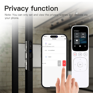 SLS Smart Home WiFi+<strong>IR</strong>+Bluetooth Control Panel Handheld Touchscreen Charging Dock Cable Android Operated Tuya <strong>Remote</strong> Control