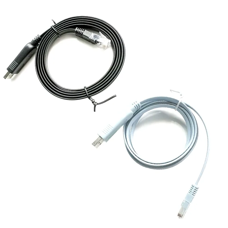 Cabos USB usb Vire o console Cabo de depuração USB Vire a porta Serial RJ45 232 Aplicável ao Interruptor de Roteamento H3C