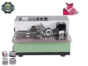 Etiqueta del producto Fecha de producción Máquina de codificación digital 380 Máquina automática de marcado de ruedas de tinta - Product Image 4
