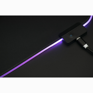 OEM oyun Mouse Pad büyük oyun doğal kauçuk RGB fare Mat arkadan aydınlatmalı RGB - Product Image 2