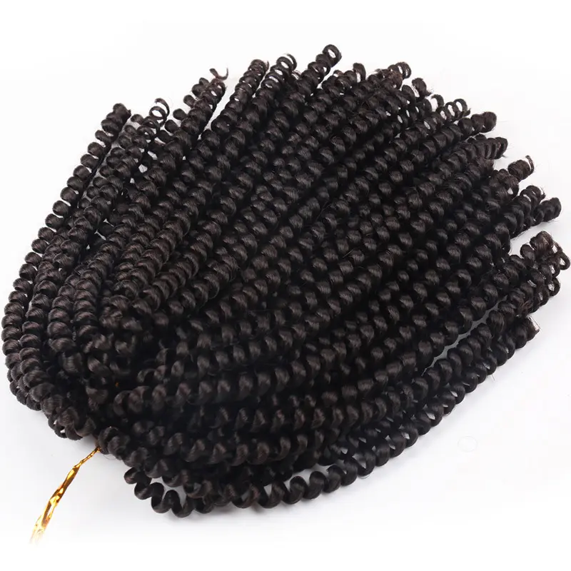 Extension de cheveux tressés au crochet pour femmes, torsadés afro, crépus, couleur au choix, 12 pouces