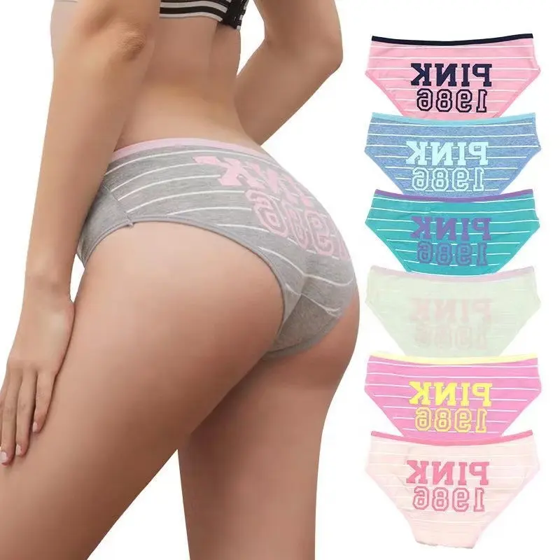 ¡Novedad de 2024! Lencería bonita para niñas, ropa interior, bragas sexis para mujer, bragas rosas XL, ropa interior triangular para mujer, lencería para mujer