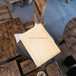 定制标志大矩形木质三聚氰胺托盘木板服务塑料牢不可破托盘 - Product Image 4