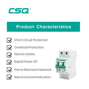 Nuevo tipo PV sistema Solar 2 P 2 polos DC MCB 63A DC interruptor en miniatura de aplicación Solar L7 PV-63 800VD pv disyuntor - Product Image 4