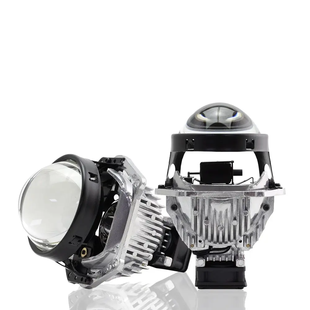 Bi LED far camı projektör H1/H4/H7/H11/H13/9004/9005/9006/9007 LED araba motosiklet bmw f10 5 g30 e38 730d 3 e46 e90