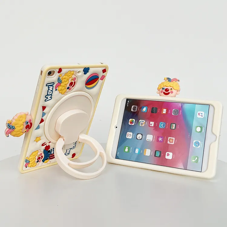 Силиконовый милый дизайн для iPad Mini 1/2/3 для iPad Mini 4 мин 5 7,9 дюймов чехол для планшета