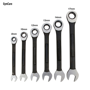 Bộ cờ lê kết hợp, tay cầm kim loại, đầu mở, thép carbon dẻo, 6 chiếc, kích thước 8mm và 10mm, bán buôn - Product Image 1