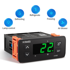 Termostato para descongelación, controlador de temperatura inteligente, sensor dual, alarma de descongelación, nuevo - Product Image 1