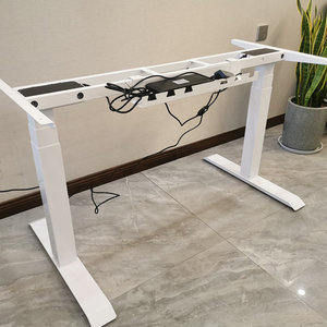 流行的双电机3级可调电动桌架办公用电脑智能办公桌坐立桌 - Product Image 6