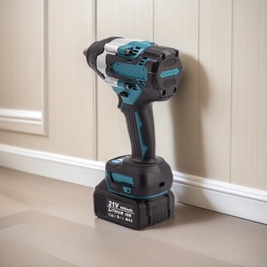 YUTUO 21V Li-ion pil güç aracı tork 350 550 1000 2000 Nm akülü fırçasız darbe güç anahtarı - Product Image 6