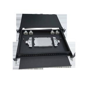 设备齐全的12端口SC ODF光纤配线架12芯FC 1U拉出式机架接线盒3g光纤设备 - Product Image 5