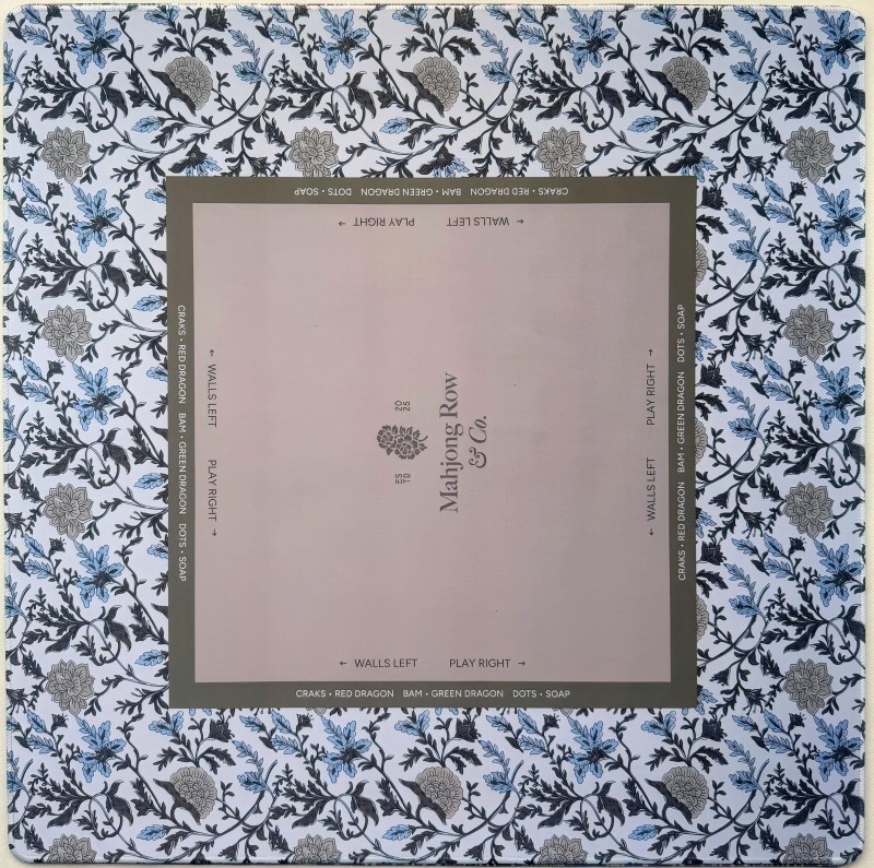 Blue White Floral