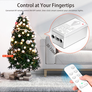 Fernbedienung schalter 10A Drahtloser Schalter mit Countdown-Funktion Kein Draht Elektrischer Fernsc halter Ein/Aus für Lampen - Product Image 2