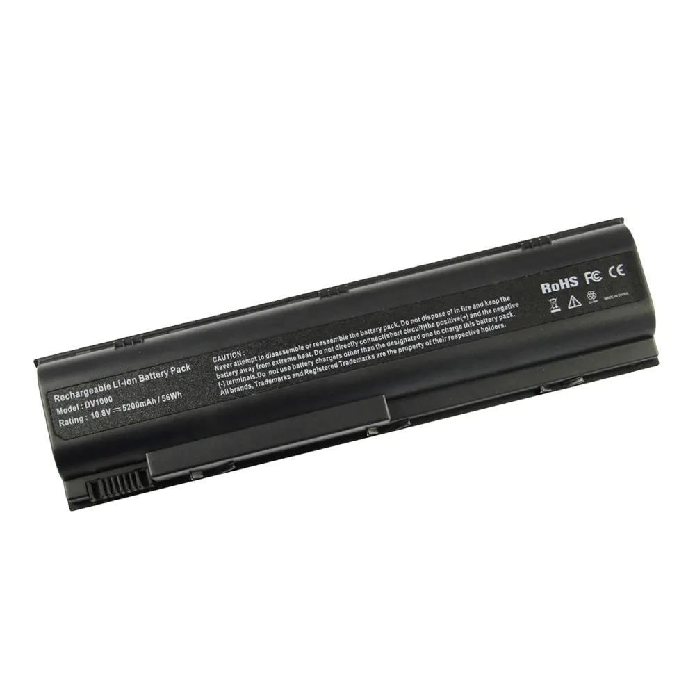 Bateria de laptop para hp HSTNN-DB17 HSTNN-IB09 pilot dv1000 dv4200 presario c300 c500 m2000 m2200 v5200 g3000 g5000 series