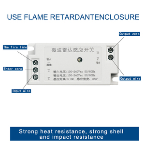 AC110V/220V Microwave Radar <strong>Motion</strong> <strong>Sensor</strong> <strong>Module</strong> 360 Degree Switch for Stair Corridors &amp; Position <strong>Detection</strong> for Home Security - Product Image 5
