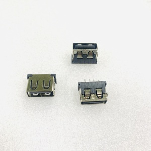 USB 2.0 type-một nữ kết nối với 180 độ SMT AM 4pin nam ngắn cơ thể USB Nam kết nối Loại sản phẩm - Product Image 3