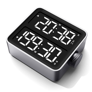 Super grande Display a LED a lungo timer da cucina test di studio uso pratico Timer di cottura allarme nero timer digitale per la casa - Product Image 1