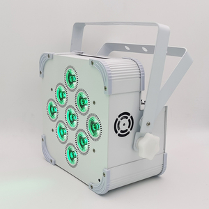 9x18W Battery Powered Wireless <strong>DMX</strong> <strong>Led</strong> Rgbwa UV LCD <strong>Display</strong> with WiFi Remote <strong>Control</strong> - Product Image 2