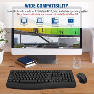 Eyboard sin cables, incluye ombos, 2 4GHz - Product Image 6